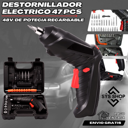 DESTORNILLADOR INALAMBRICO 47 PCS