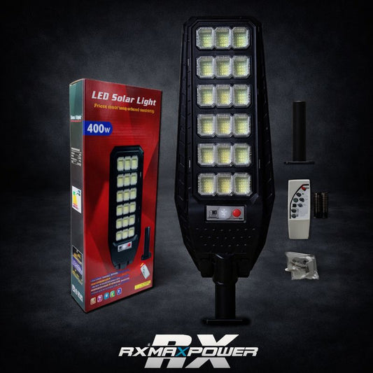 LAMPARA LED SOLAR 400 WATTS+CONTROL