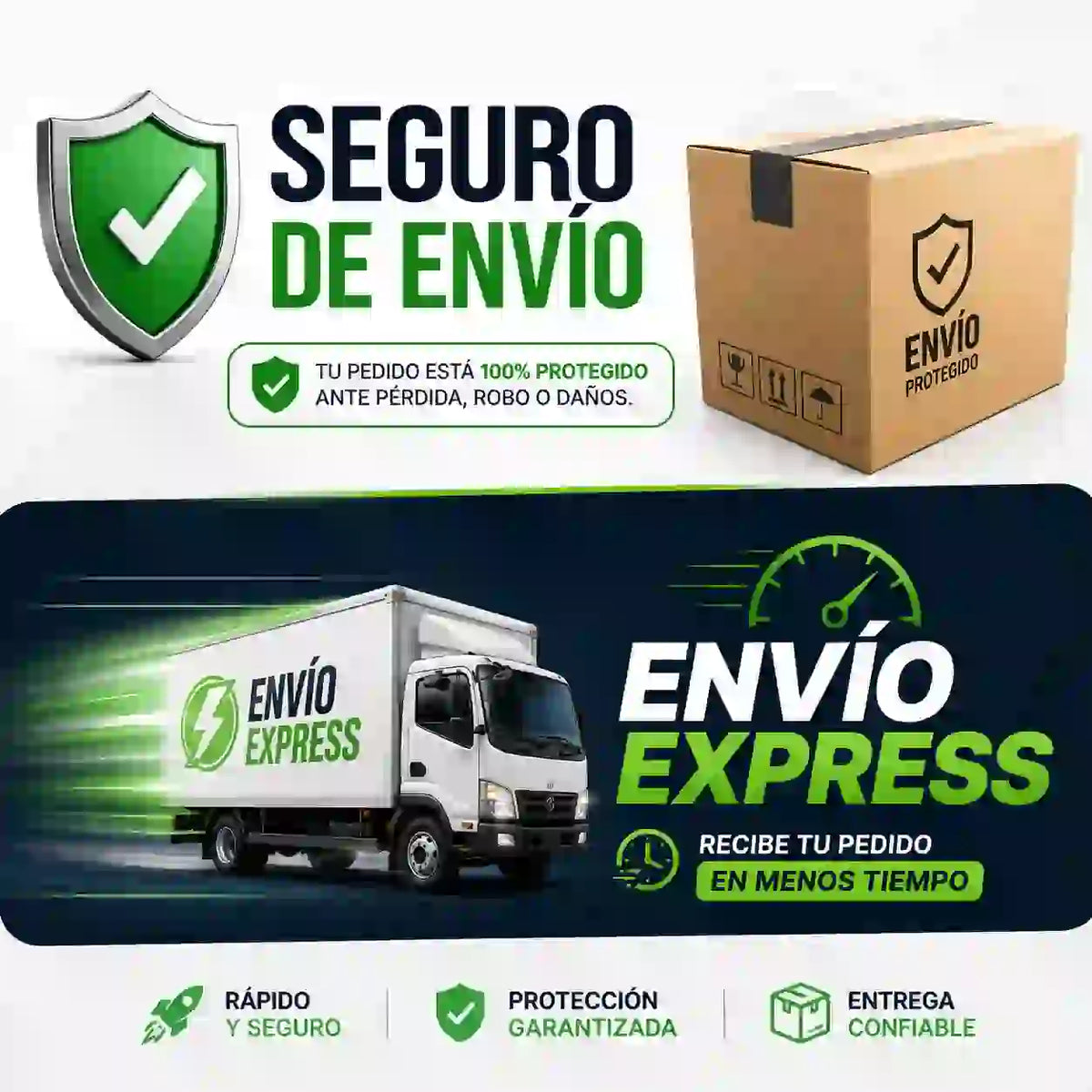 ENVIO EXPRESS Y SEGURO DE TRANSPORTE